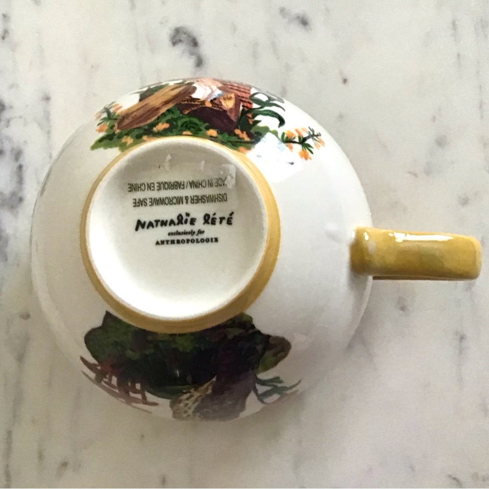 Anthropologie Nathalie Lete Mug Stoneware NWT NIB RARE - Picture 11 of 11